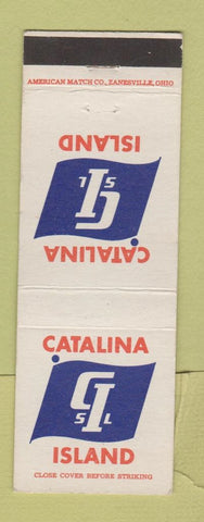 Matchbook Cover - Catalina Island Boat Service CA