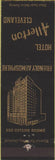 Matchbook Cover - Hotel Allerton Cleveland OH