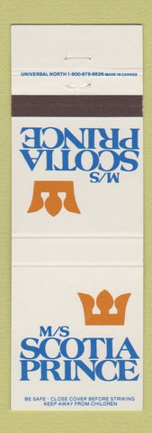 Matchbook Cover - M/S Scotia Prince Cruise Line
