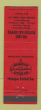 Matchbook Cover - Fife Lake Bottled Gas Service MI RED