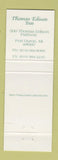 Matchbook Cover - Thomas Edison Inn Port Huron MI