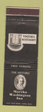 Matchbook Cover - Martha Washington Inn Abingdon VA