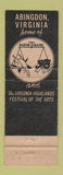Matchbook Cover - Martha Washington Inn Abingdon VA