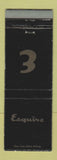 Matchbook Cover - Esquire Dy Cleaners