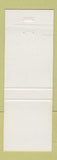 Matchbook Cover - Don Quijote Spanish Restaurant Charlotte NC