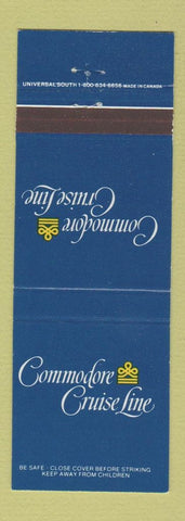Matchbook Cover - Commodore Cruise Line