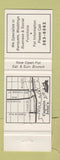 Matchbook Cover - Captain John's Harbour Boat Restaurant Toronto ON