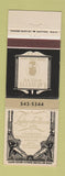 Matchbook Cover - Lafayette House Foxboro MA