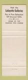 Matchbook Cover - Lafayette House Foxboro MA