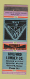 Matchbook Cover - Guilford Lumber ME
