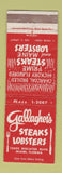Matchbook Cover - Gallagher's Steak House Miami FL