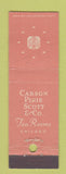 Matchbook Cover - Carson Pirie Scott Tea Rooms Chicago IL Midget