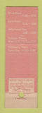 Matchbook Cover - Carson Pirie Scott Tea Rooms Chicago IL Midget