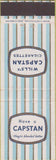 Matchbook Cover - Capstan Cigars pipe Tobacco