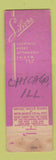Matchbook Cover - Silvers Cocktail Lounge Chicago IL WEAR Midget