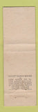 Matchbook Cover - Union Air Terminal Burbank CA Sky Room WEAR Midget