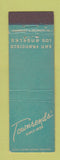 Matchbook Cover - Townsden's Store Los Angeles San Francisco CA Midget
