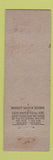 Matchbook Cover - Smith Welton Fountain Room Norfolk VA Midget