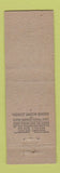 Matchbook Cover - Red Cross Shoes Ridgewood NJ Marcus Shop Midget