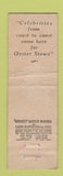 Matchbook Cover - Susan Palmer Restaurant New York City WEAR Midget