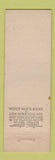 Matchbook Cover - Red Cross Shoes Russell's Eugene OR Midget