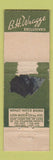 Matchbook Cover - BH Wragge Men's Clothes WORN Midget