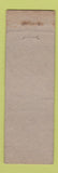 Matchbook Cover - The Belvedere Baltimore MD Midget