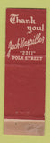 Matchbook Cover - 2211 Club San Francisco CA Midget