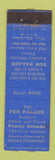 Matchbook Cover - Fun Palace Seattle WA Midget