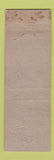 Matchbook Cover - Colonial Wonder Bar Appleton WI WEAR Midget