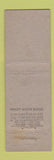Matchbook Cover - Abbey's Cafeteria  WEAR Midget