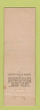 Matchbook Cover - Bryn Mawr Liquor Corp Rogers Park Chicago IL Midget