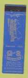Matchbook Cover - Q and S Laundry Bladensburg MD Midget