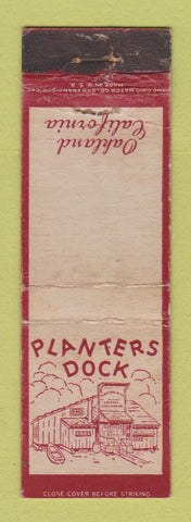 Matchbook Cover - Planters Dock Oakland CA WEAR Midget