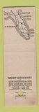 Matchbook Cover - Governors' Club Hotel Fort Lauderdale FL Midget