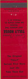 Matchbook Cover - Tully House Ithaca NY