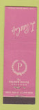 Matchbook Cover - Palmer House Chicago IL Le Petit Cafe Midget