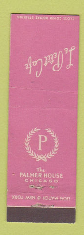 Matchbook Cover - Palmer House Chicago IL Le Petit Cafe Midget