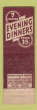 Matchbook Cover - Linton's Restaurants Midget
