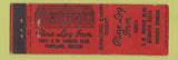 Matchbook Cover - Pine Log Inn Portland OR Midget