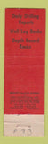 Matchbook Cover - Petroleum Printing Company Tulsa OK Midget