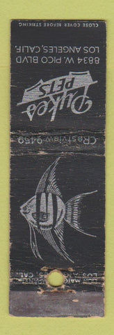 Matchbook Cover - Dukes Pet Store Los Angeles CA WORN Midget