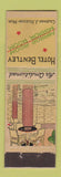 Matchbook Cover - Hotel Bentley Alexandria LA Midget