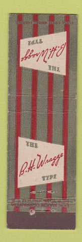Matchbook Cover - BH Wragge Men's Clothes Hubert Mendel Hot Springs AR Midget