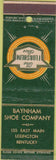 Matchbook Cover - Florsheim Shoes Lexington KY feature