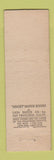 Matchbook Cover - Don's Hair Salon San Francisco CA Midget