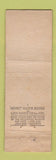 Matchbook Cover - McCreery New York City Midget