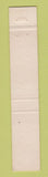 Matchbook Cover - TWA Airlines WHITE 10 Strike