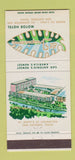 Matchbook Cover - El Tropicano Motor Hotel San Antonio TX 30 Strike