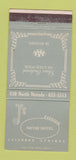 Matchbook Cover - J's Motor Hotel Colorado Springs 30 Strike